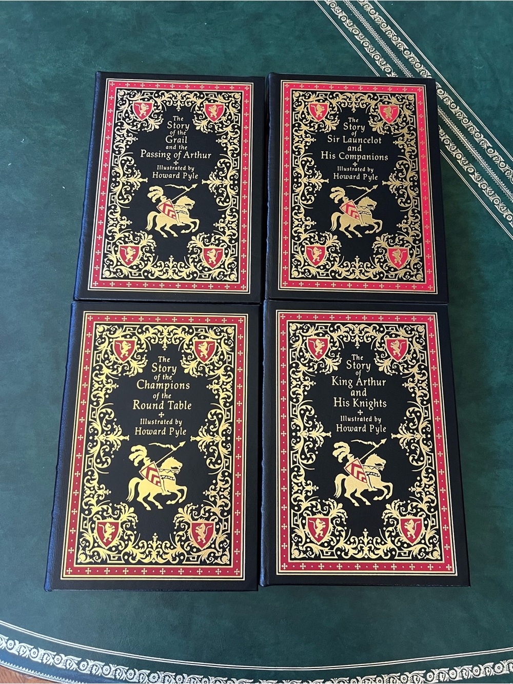 Collectible Hardcover Book Set Howard Pyle's Illustrated Legends of King Arthur